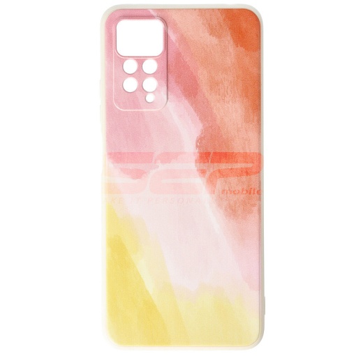 Husa TPU Water Print Xiaomi Redmi Note 11 Pro / Note 11 Pro 5G Orange