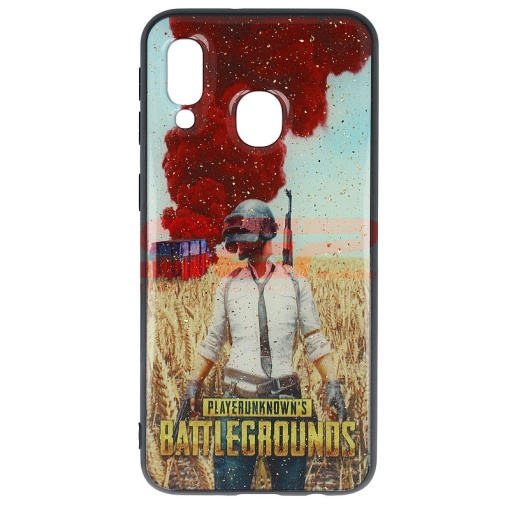 Husa UV Copy Glass Samsung Galaxy A40 Battlegrounds