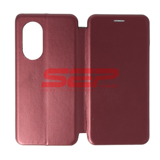 Husa FlipCover Round Huawei Nova 9 SE Wine