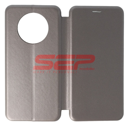 Husa FlipCover Round Huawei nova Y90 Fossil Gray