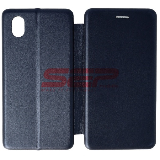 Husa FlipCover Round Samsung Galaxy A01 Core Midnight Blue