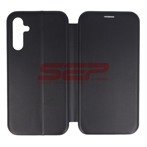 Husa FlipCover Round Samsung Galaxy A15 Black