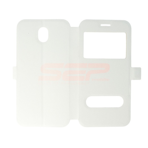 Husa FlipCover Smart View Samsung Galaxy J3 2017 WHITE
