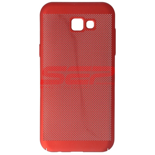 Husa Metallic Mesh Samsung Galaxy A7 (2017) RED