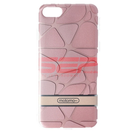 Husa Motomo 3D Stones Apple iPhone 7 ROSE GOLD