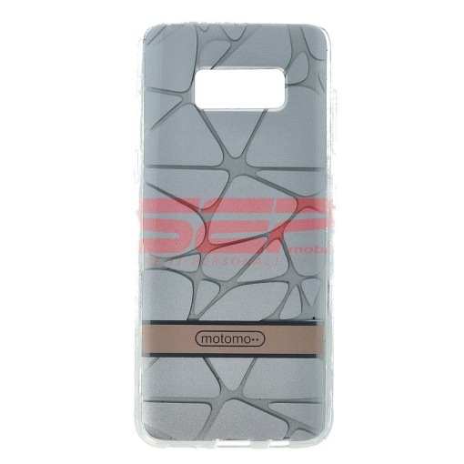 Husa Motomo 3D Stones Samsung Galaxy S8 SILVER