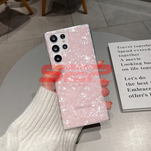 Husa silicon Aurora Shell Oppo A17 Pink