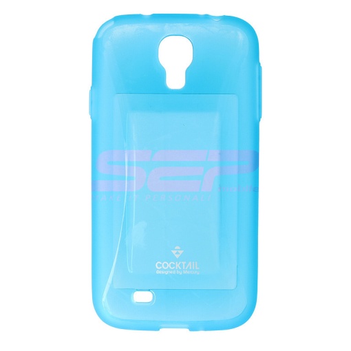 Husa silicon Cocktail Samsung I9500 Galaxy S4 ALBASTRU