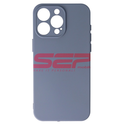 Husa silicon High Copy Apple iPhone 15 Pro Max Carbon Grey