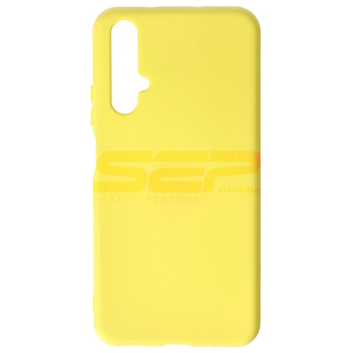 Husa silicon High Copy Huawei Nova 5T Yellow