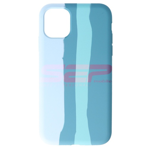 Husa silicon High Copy Rainbow Apple iPhone 11 No.03