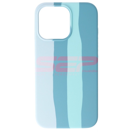 Husa silicon High Copy Rainbow Apple iPhone 13 Pro No. 03