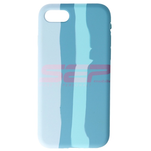 Husa silicon High Copy Rainbow Apple iPhone SE 2022 No.03