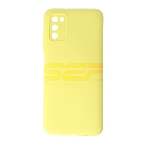 Husa silicon High Copy Samsung Galaxy A03s Yellow