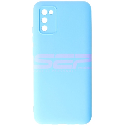 Husa silicon High Copy Samsung Galaxy M02s Light Blue