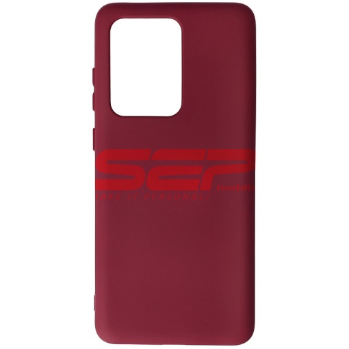 Husa silicon High Copy Samsung Galaxy S20 Ultra Burgundy