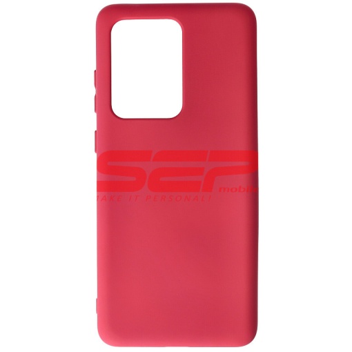 Husa silicon High Copy Samsung Galaxy S20 Ultra Raspberry