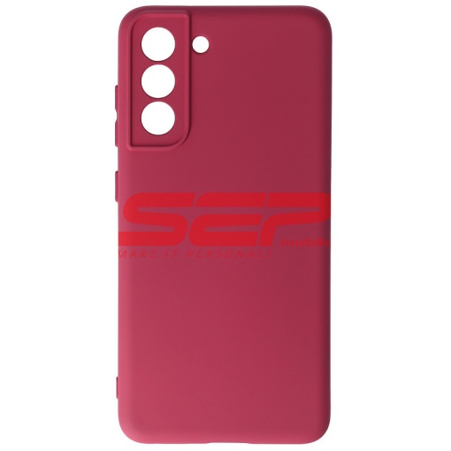 Husa silicon High Copy Samsung Galaxy S21 FE Burgundy