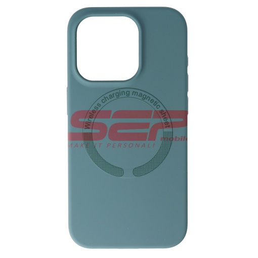 Husa silicon Mag Cover Apple iPhone 15 Pro Pine
