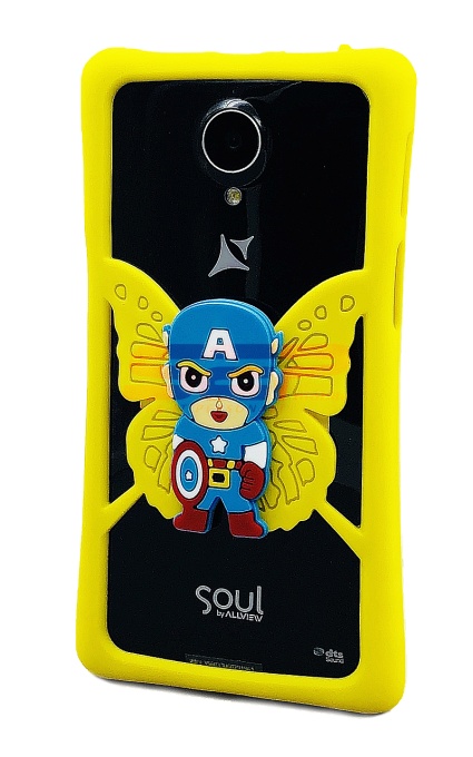 Husa Silicon Universal 5 - 5,5 inch CAPTAIN