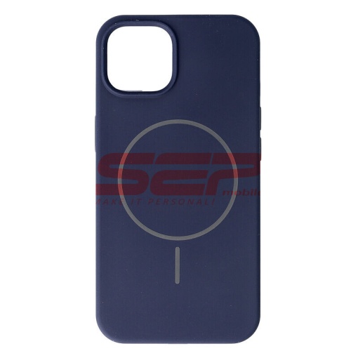 Husa Soft Silicone Magsafe Apple iPhone 14 Blue