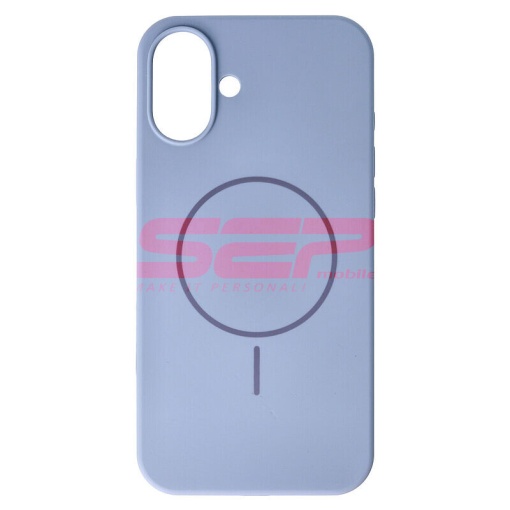 Husa Soft Silicone Magsafe Apple iPhone 16 Plus Carbon Grey