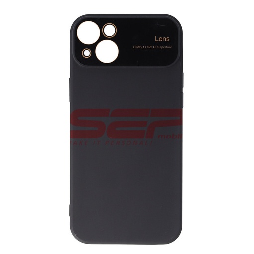 Husa TPU Camera Lens Apple iPhone 15 Plus Black