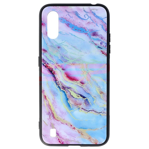 Husa TPU & Glass Samsung Galaxy A01 Design 03