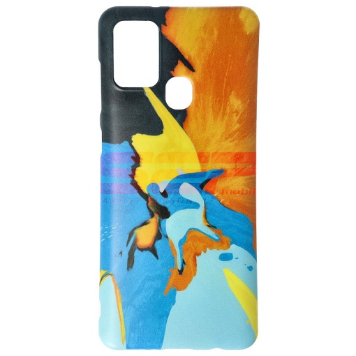 Husa TPU IMD Matte Samsung Galaxy A21s Design 14