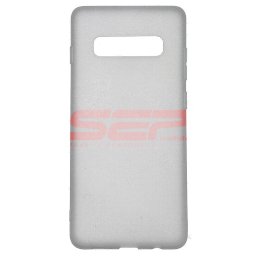 Husa TPU Matte Samsung Galaxy S10 Plus Clear