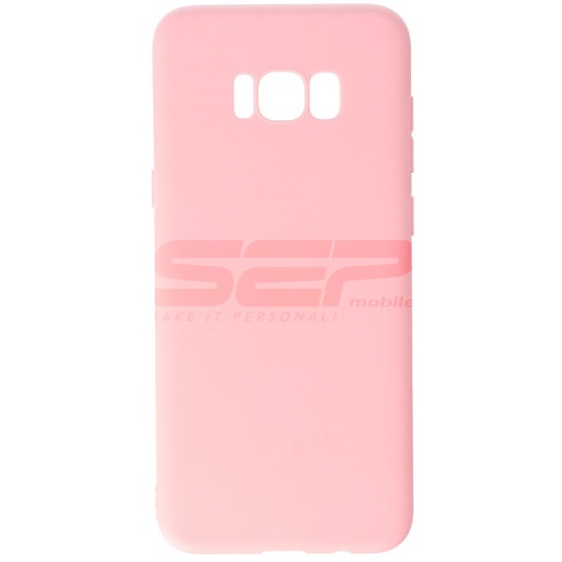 Husa TPU Matte Samsung Galaxy S8 Plus Pink