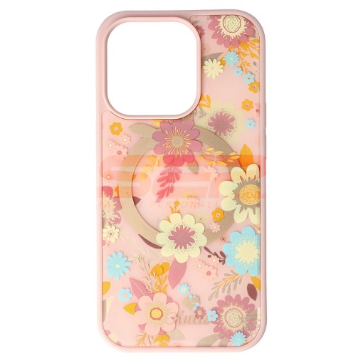 Husa TPU+PC 3D Blossom Magsafe Apple iPhone 14 Pro Design 05