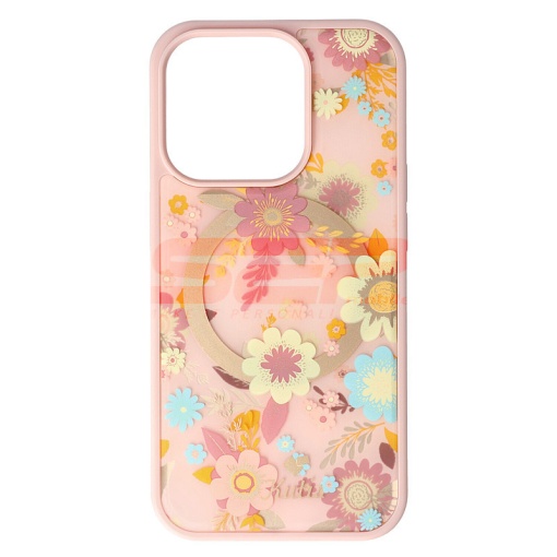 Husa TPU+PC 3D Blossom Magsafe Apple iPhone 15 Pro Design 05