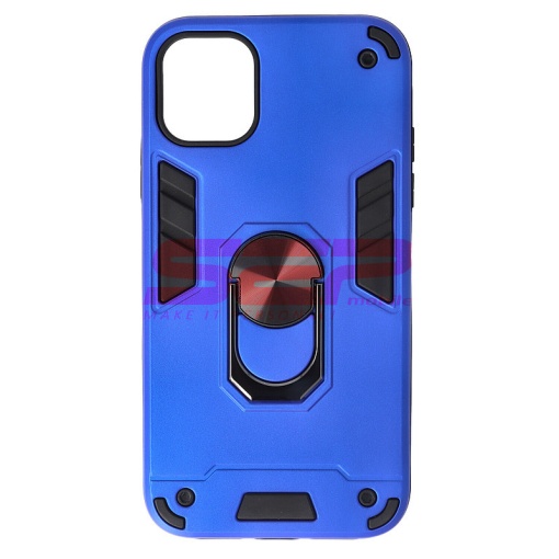 Husa TPU+PC Armor Ring Case Apple iPhone 11 Pro Electric Blue