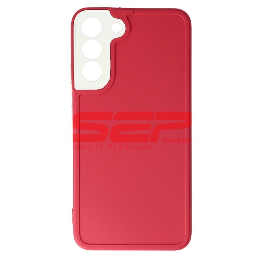 Husa TPU Soft Matte Samsung Galaxy S22 Plus Raspberry
