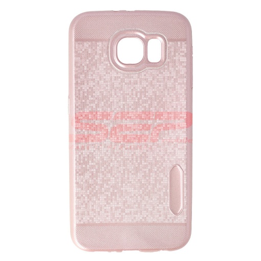 Husa TPU Water Cube Samsung Galaxy S6 ROSE GOLD