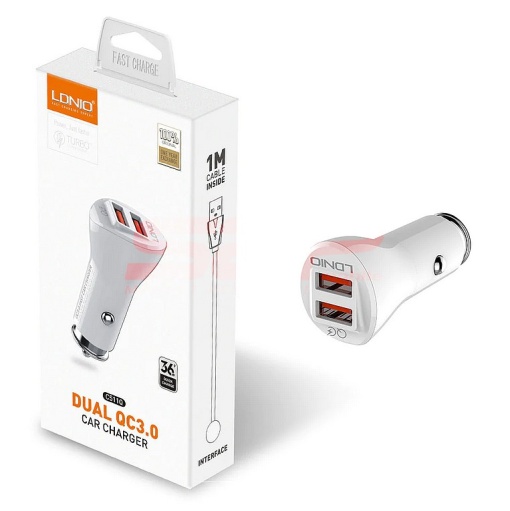 Incarcator auto Dual USB 36W Quick Charge LDNIO C511Q