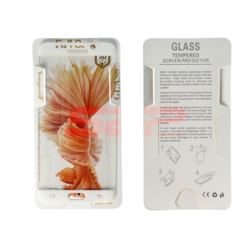 Geam CURBAT protectie display sticla 0,26 mm Samsung Galaxy S6 Edge Plus WHITE