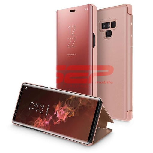Husa Clear View Mirror Samsung Galaxy S8 Plus Rose Gold