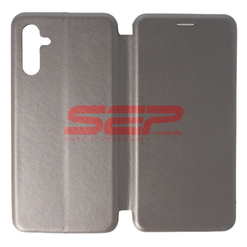Husa FlipCover Round Samsung Galaxy A04s Fossil Gray
