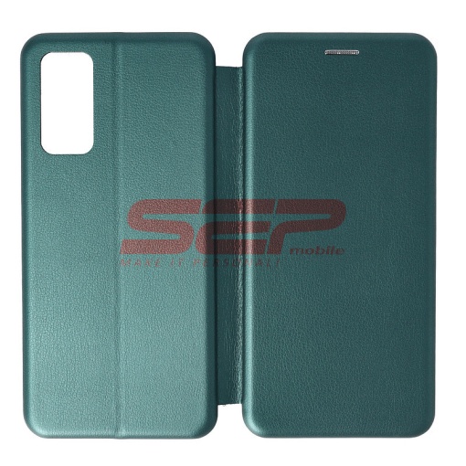 Husa FlipCover Round Samsung Galaxy S20 FE Sea Green