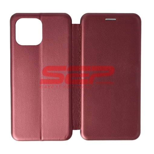 Husa FlipCover Round Xiaomi Mi 11 Lite 5G Wine