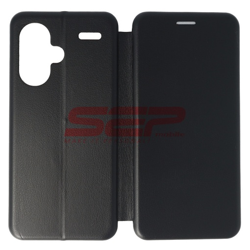 Husa FlipCover Round Xiaomi Redmi Note 13 Pro+ 5G Black