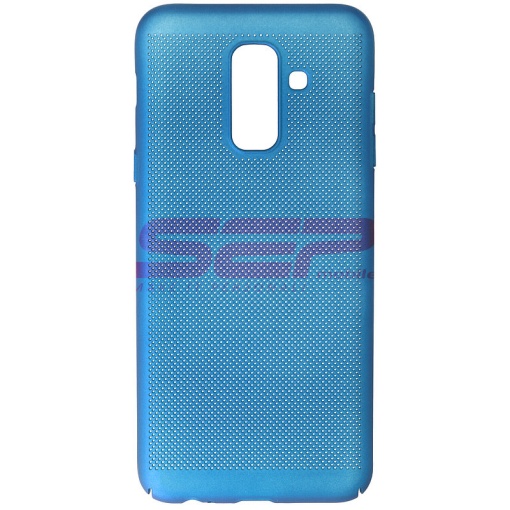 Husa Metallic Mesh Samsung Galaxy A6+ (2018) BLUE