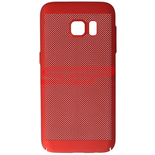 Husa Metallic Mesh Samsung Galaxy S7 RED