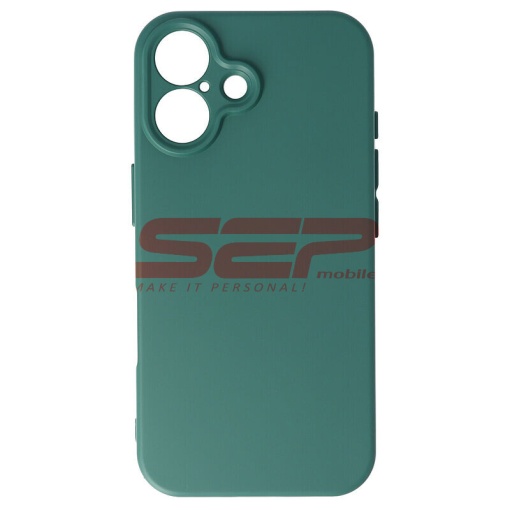Husa silicon High Copy Apple iPhone 16 Midnight Green