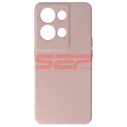 Husa silicon High Copy Oppo Reno8 Pro Ivory