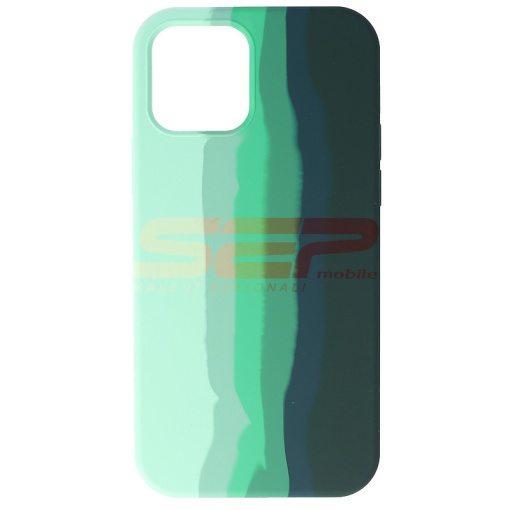Husa silicon High Copy Rainbow Apple iPhone 12 No.02
