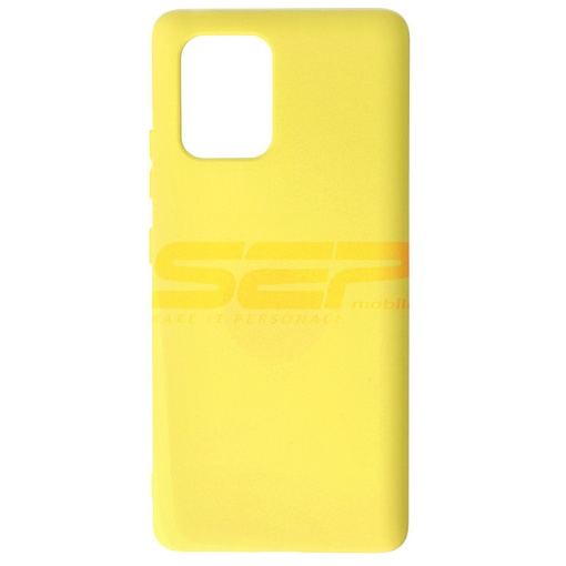 Husa silicon High Copy Samsung Galaxy S10 Lite Yellow