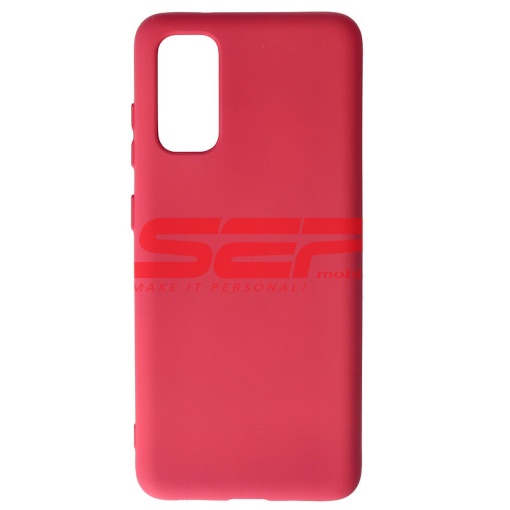 Husa silicon High Copy Samsung Galaxy S20 Raspberry